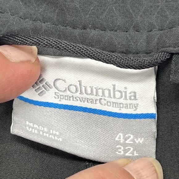 Columbia Omni Shield Advanced Repellency Pants Men's 42x32 Gray - Picture 5 of 10